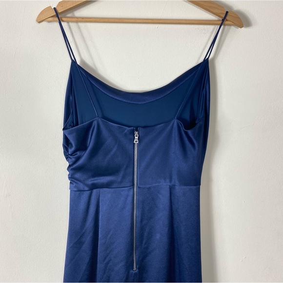 Alice + Olivia Navy Midi Dress - Picture 13 of 16